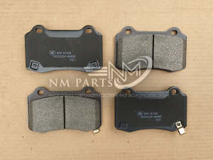Тормозные колодки задние NM-PARTS™ на Tesla Model S, Model X (с суппортами Brembo)